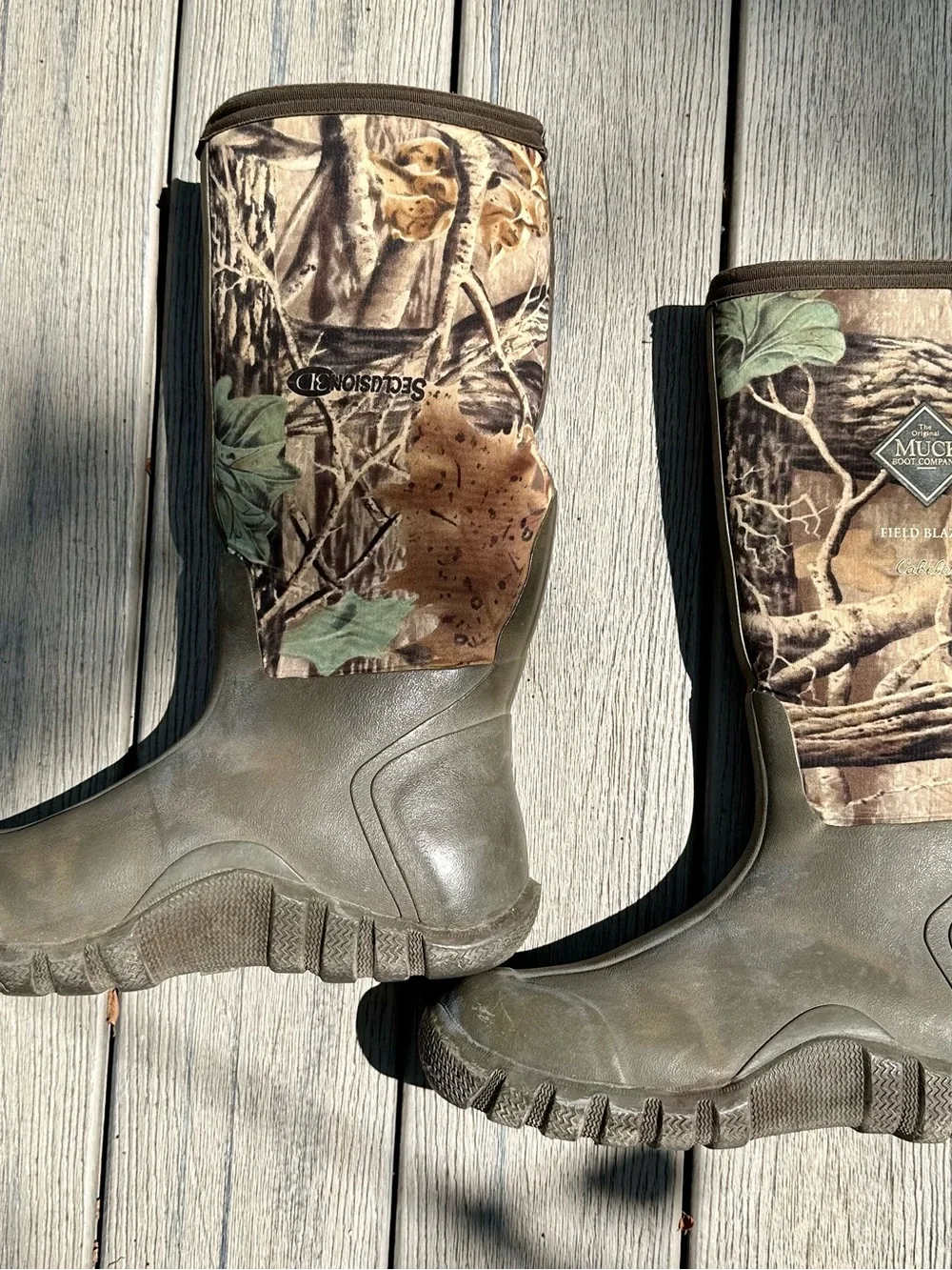 Muck Boot Company Men’s Field Blazer Waterproof Hunting Boots - Olive/Camo